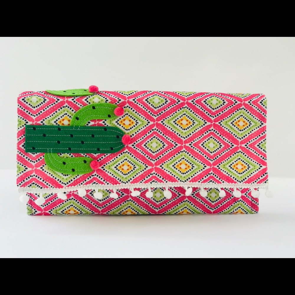 Cactus Clutch by Hello Beautiful